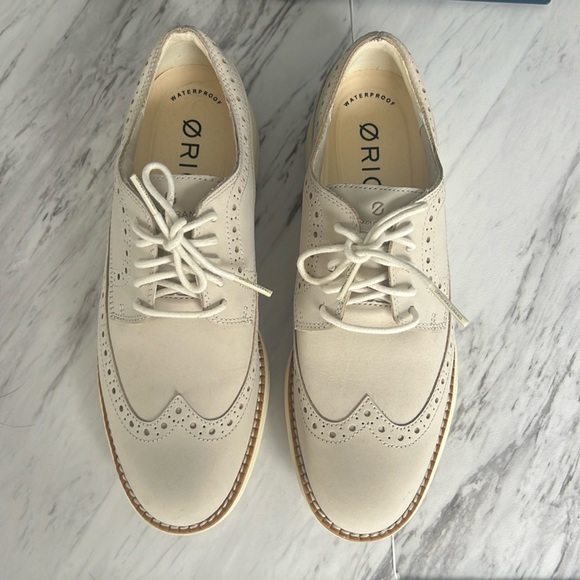 Cole Haan Shoes - Original Grand Wing Oxford Gold Shoe Waterproof